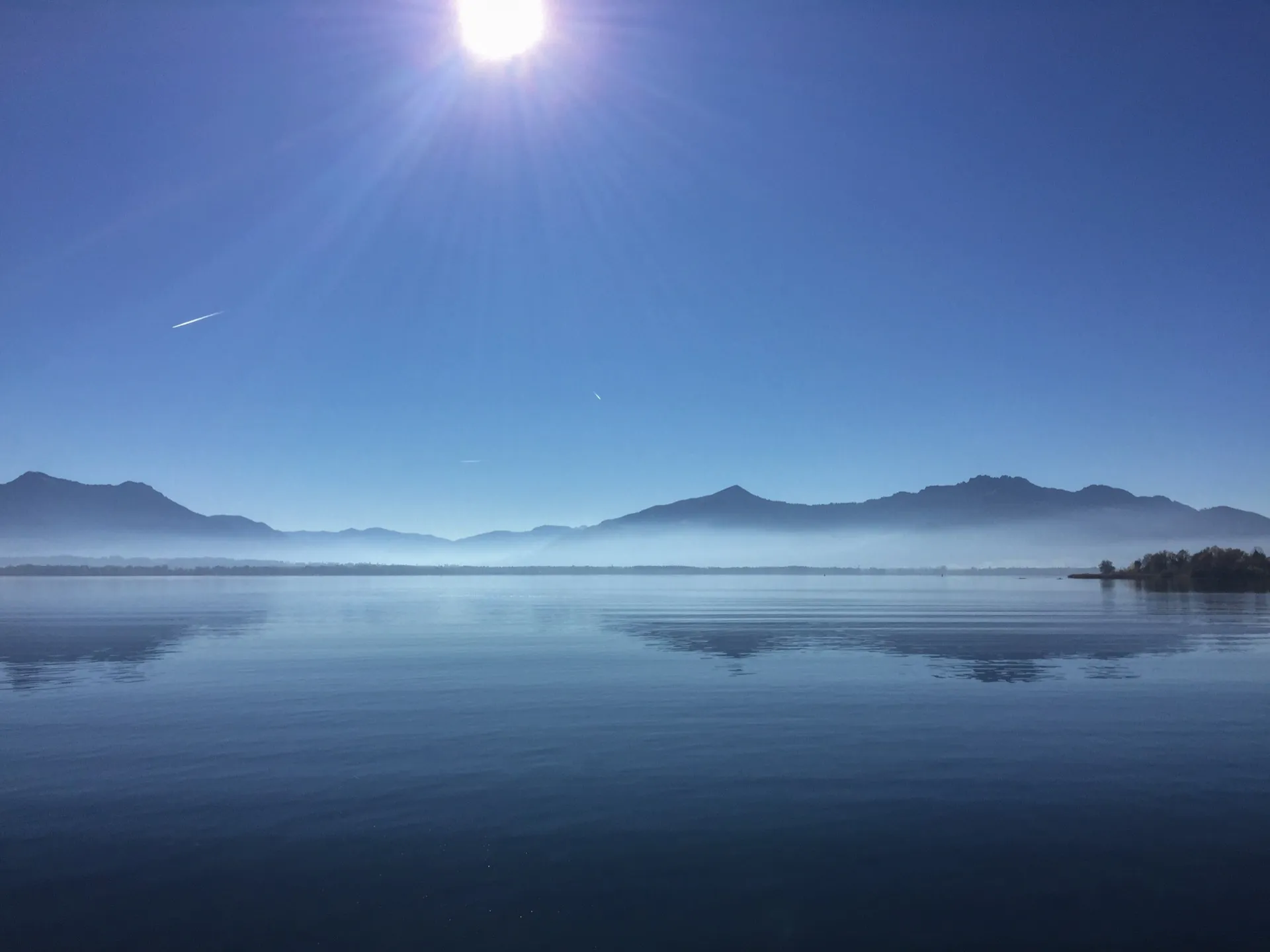 Blick auf die Seenlandschaft