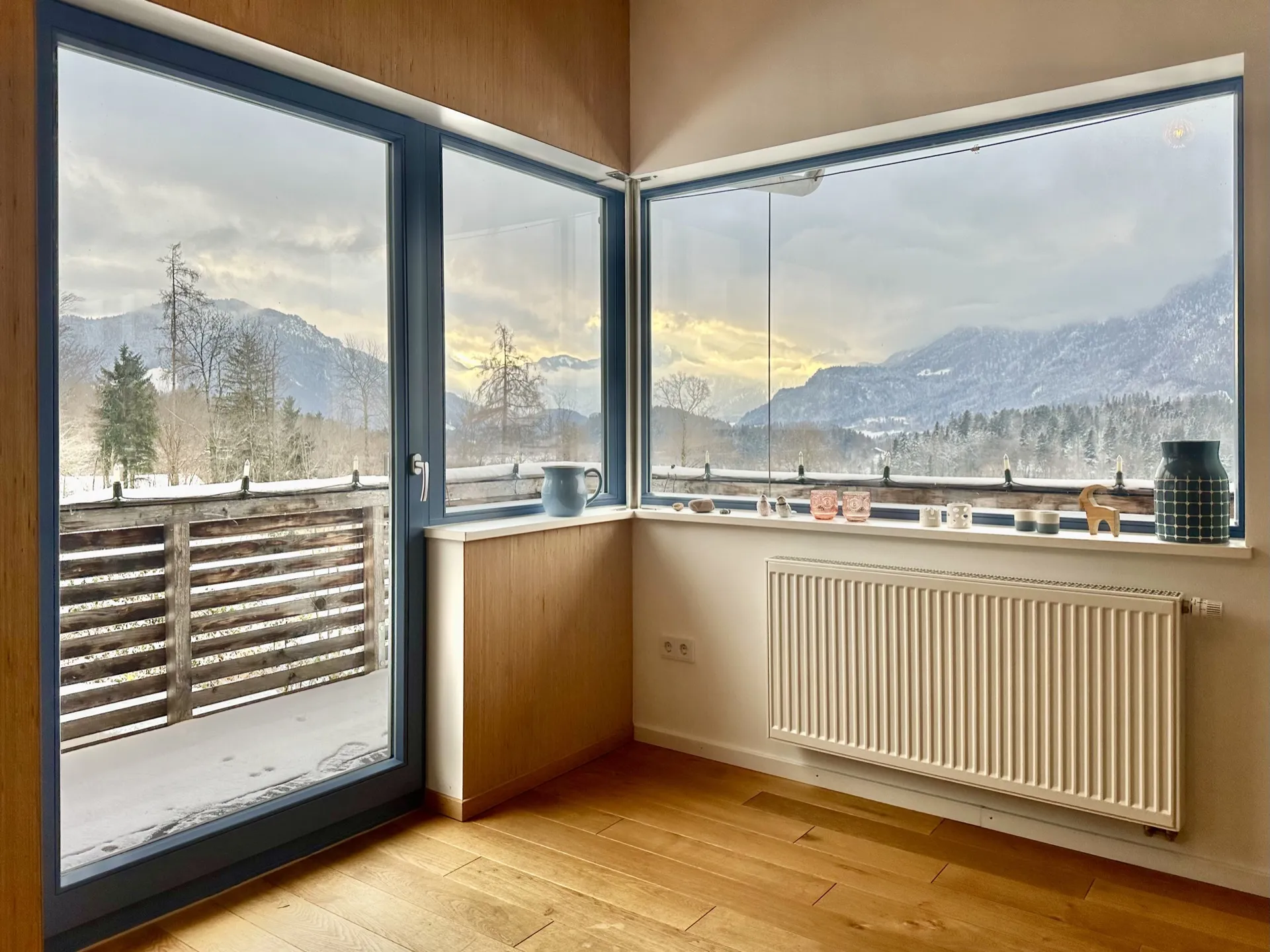 Panoramablick auf das Haus