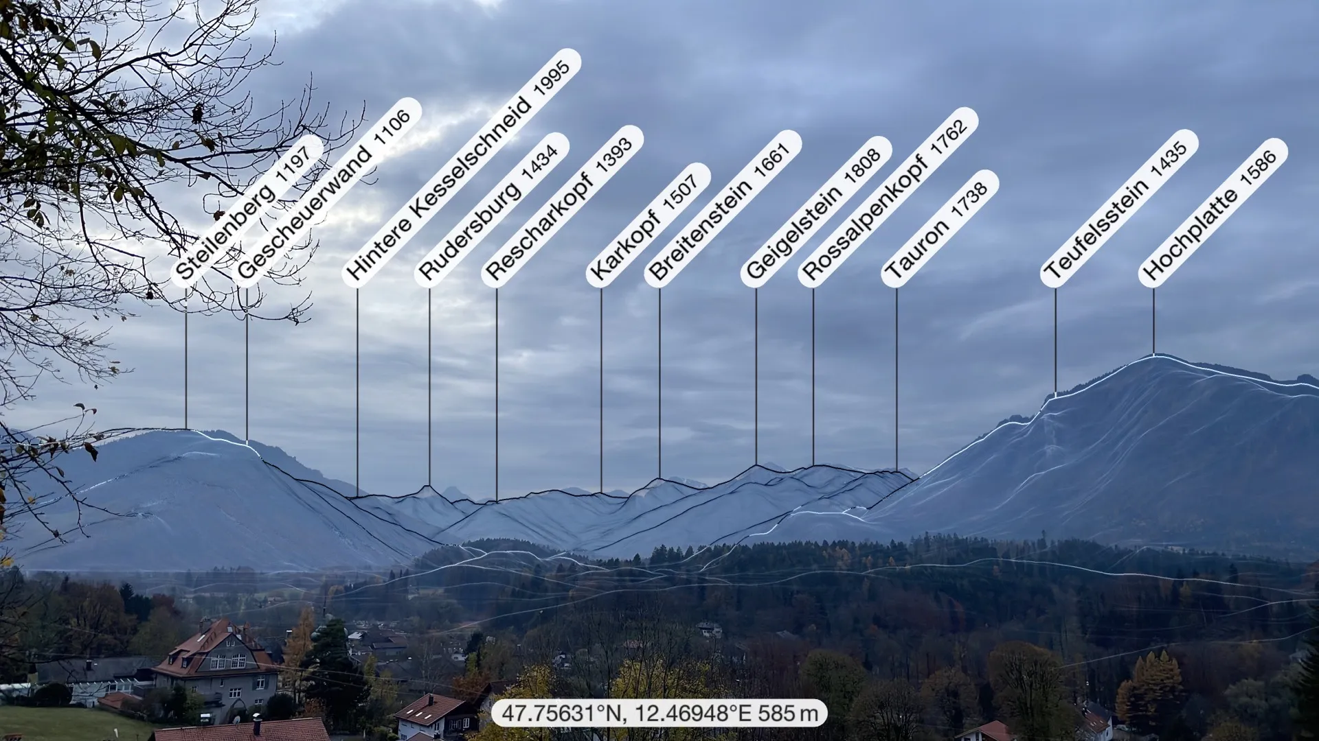 Wohnbereich bei Tag