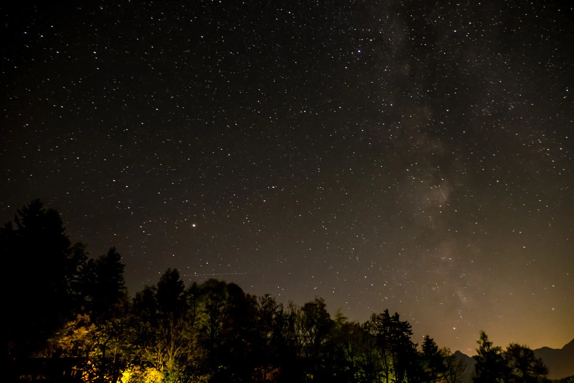 Aussicht und Himmel